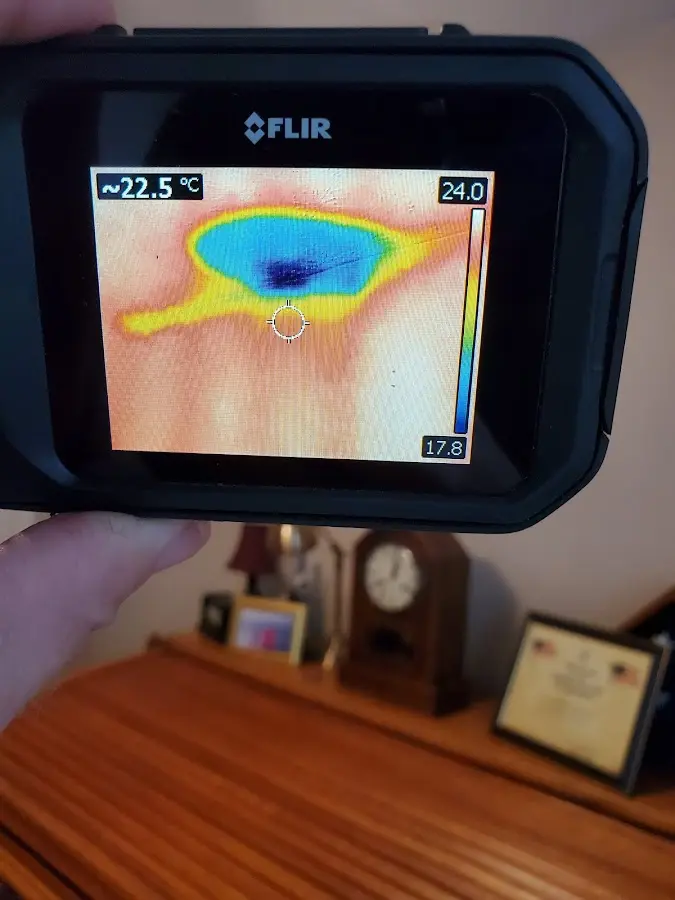 Thermal imaging inspection for water damage in Tarrytown